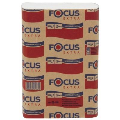 Бумажные полотенца Focus Extra Z-сложения, 2 слоя 5036771