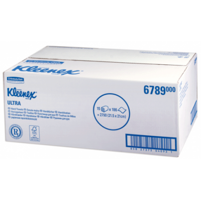Полотенца для рук бумажные Kimberly-Clark Kleenex Super, 6789