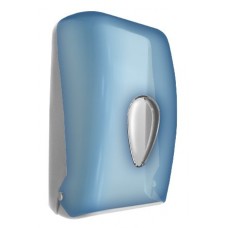 Диспенсер для бумажных полотенец узкий, bulkpack голубой, 05118.T