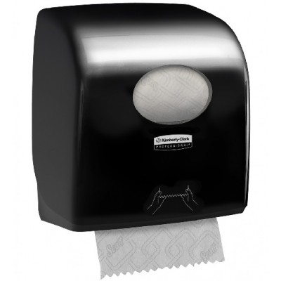 Диспенсер Kimberly-Clark Aquarius (7376) для бумажных полотенец в рулоне черный
