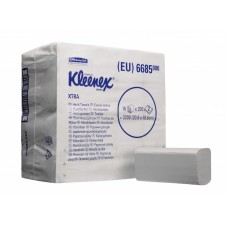 Двухслойные бумажные полотенца для рук S-сложения Kimberly-Clark Kleenex® Xtra 6685