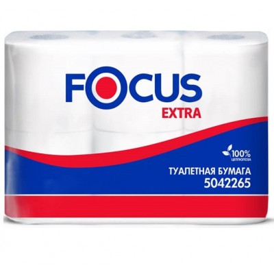 Туалетная бумага Focus Extra 400, 2 слоя 5042265