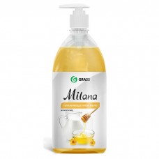 Жидкое крем-мыло "Milana" молоко и мед (флакон 1 л) 126101
